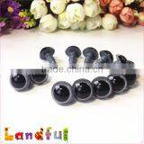 15mm Handmade Crochet Animal Toys Craft Doll Gray Safety Eyes thumbnail-1