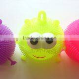 Puffer Ball Toy/raised Eye Flashing Puffer Ball