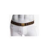 White Spandex Sports Personalised Men Underwear for Summer thumbnail-1