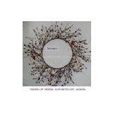 Artificial Wreath With Berries thumbnail-2