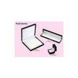 Plastic Jewelry Packaging Boxes Wrapped With Pu For Ring / Bracelet / Necklace thumbnail-1