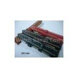 Black, Brown, Red 18mm - 24mm Sports Watches Leather Strap With White Strong Stitching thumbnail-1