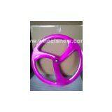 700C*50mm Clinche 3-Spoke Carbon Wheel Spray Paint thumbnail-1