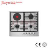 hot sale stainless steel panel gas and electric built in gas stove JY-ES4019