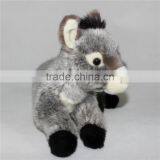 Cute Design Custom Design High Quality Lifelike Stuffed Donkey Donkey Plush Toy thumbnail-2