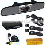 Wholesales Car Rear View Mirror Video Parking Sensor 4 Sensors