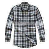 New Plaid Check Mens Long Sleeves Shirts Formals Dress Shirts Business Shirts Button Downed Custom Labelled Dress Casual Shirts thumbnail-3