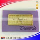 Classical Simple Metal Company Logo Leather Patch