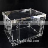 China made acrylic commercial rabbit cages pet display cages