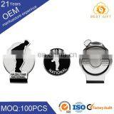 Hot Selling Unique Modelling Trade Assurance Metal Mterial Golf Hat Clip Make in China thumbnail-5