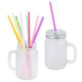 12oz Sublimation Coated Mason Jar-Frosted thumbnail-1