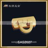 Accepet Custom Order Metal Swing Lock Clasp For Bag, High Quality Plated Metal Lock Clasp thumbnail-1