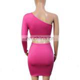 Wholesale Matching Two Piece Set Women Clothing Top and Skirt Dress Sets thumbnail-5