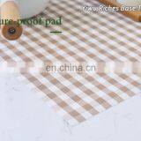 Home Kitchen Oil-Proof Oxford Grid Mat Pad Shelf Paper Drawer Liner Moisture-proof Pad thumbnail-1
