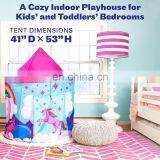 Unicorn Toys for Girls Indoor Princess Castle Kids Play Tent,Children Toy Tent Play House thumbnail-2