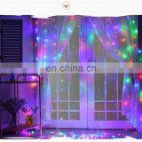Twinkle 3*3m 300 LED Window Curtain String Light for Wedding Party Home Garden Bedroom Outdoor Indoor Wall Decorations thumbnail-3