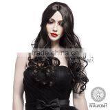 Female Black Long Curly Hair Wigs thumbnail-1
