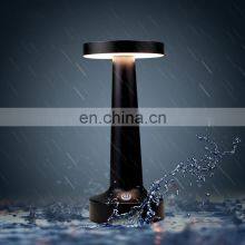 Fashion New Designer Dimmer Table Lamp Dressing Restaurant Cordless Dumbbell Draw Table Lamps Light Decorative Led Desk Lamp