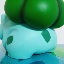 Pokemon 1:1 Wonder Frog Seed Model thumbnail-3