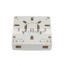 Wall Mounted Indoor Fiber Optic Outlet Box 2 Port 86 Type Fiber Optic Faceplate thumbnail-5