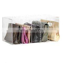 Розничный магазин. Органайзер для кошельков из ПММА с 5 перегородками. Акриловый дисплей для кошельков