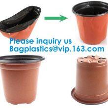 Plastic Garden Planter Pot Vegetable Growing Container Grow Vegetables: Potato, Carrot, Tomato, Ginger, Peanuts Onion, Flower Nursery Pots, Balcony Garden thumbnail-3
