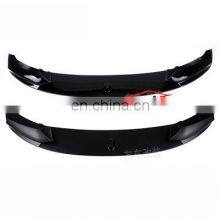 RD For BMW 5-series Sports Modified MP Sub Black Front Lip F10f18 Modified Bright Black Front Dumb Black Carbon Fiber Front Lip thumbnail-1