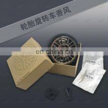 Brand Custom Car Air Freshener Perfume Creative Tire Turn Car Exhaust Vent Aromatherapy