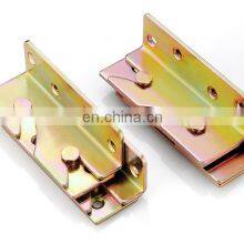 Zinc Plating Connector Bracket Bed Frame Brackets Connector Bed Sofa Hardware Sofa Hinge thumbnail-5