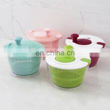 High Quality Easy to Use Multifunction Plastic Vegetable Good Grips Large Colander Salad Spinner thumbnail-3