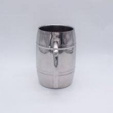 1000ml Stainless Steel Large Beer Mug With Handle Double Wall Insulation Wholesale Price China Manufacturer thumbnail-2