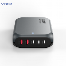 2024 VINOP New 188wPD Super Fast Charging 3C+2A Multi-function Charger Suitable for Computers, Tablets, Notebooks, Mobile Phones thumbnail-2