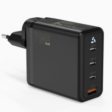 65W QC3.0 GaN USB‑C PD 3‑Port Fast Wall Charger UKCA Certified Multi‑Device Charging Adapter thumbnail-1