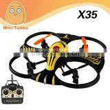 2014 Newly Arrival X35 Small Quadcopter 2.4GHZ 4.5ch 4axis RC Quadcopter With Light With Gyro rc Quadcopter