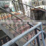 Wrought Iron Stair Railing thumbnail-4