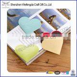 Multicolor High Quality Heart Shape Leather Corner Protection Korean Bookmark