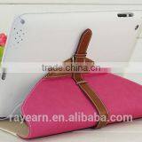 Envelope Style Pu Leather Case Cover for Apple With Leather Belt+buckle