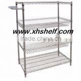 Wire Storage Shelf for Supermarket Light Duty or Home thumbnail-1