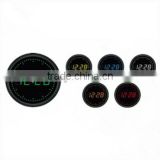 Hand Made LED Wall Decoration Digital Time Clock/ Touch Screen Dim Function Optional