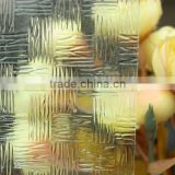 Clear Moru bamboo Figured Glass with CE & ISO9001