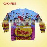 Wholesale Custom Crewneck Printed Sweatshirt Sublimated Sweatshirt thumbnail-1
