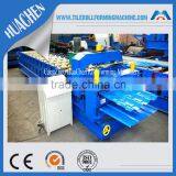 Double Layer Roof Panel Metal Tile Roll Formming Machine Plate Rolling Line