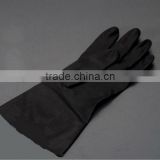 Black, medium / large, polymer lined / unlined and natural nitrile industrial gloves(CE ISO FDA)