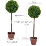 31.5 inch artificial plants trees boxwood