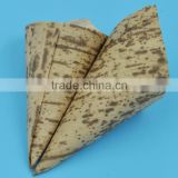Disposable bamboo sheath / leaf cone