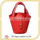 Chinese Bag in Bag Pu Bucket Bag for Shopping thumbnail-4