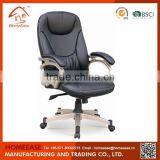 High Back Ergonomic Executive Leather Office Chair With Footrest thumbnail-5