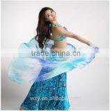 Gradient Belly Dancing Veils Silk Fabric Dance Veil thumbnail-3