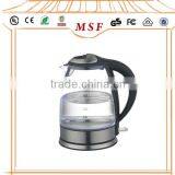 China Factory 1.7L Electric Glass Kettle for Kitchen and Home thumbnail-1