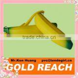 Novelty Pencil Bag Banana Shape Silicone Case thumbnail-1